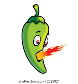 Jalapeno breathing fire