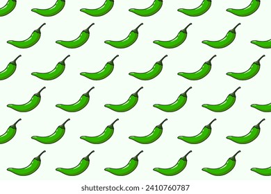 jalapeno pimientos producto alimenticio plantilla de patrón transparente estilo abstracto diseño de fondo de papel tapiz