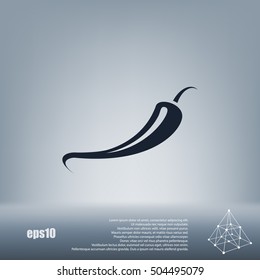 Jalapeno peppers symbol icon vector illustration design