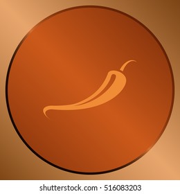 Jalapeno peppers symbol icon vector illustration design