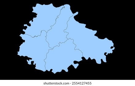 jalaun District Uttar Pradesh map, Jalaun District,  Uttar Pradesh State, Republic of India, Government of  Uttar Pradesh , Indian territory, Eastern India, politics, village, tourism