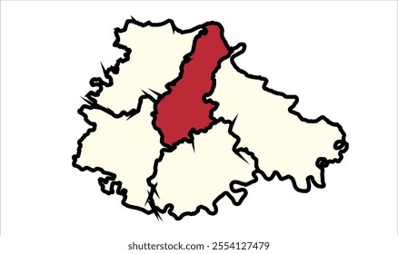 Jalaun Jalaun map, Jalaun District,  Uttar Pradesh State, Republic of India, Government of  Uttar Pradesh , Indian territory, Eastern India, politics, village, tourism