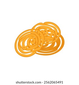 Jalebi, Diwali, Hindu, Indian Symbol Illustration