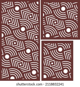 Jali Design for Graphic and Cnc Router Design, Laser Cutting.