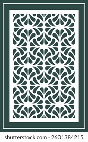 Jali Design for Graphic and Plywood, Partition, Cnc Router Design Foamsheet, Acrylic and CNC Machine Cutting, EPS File.