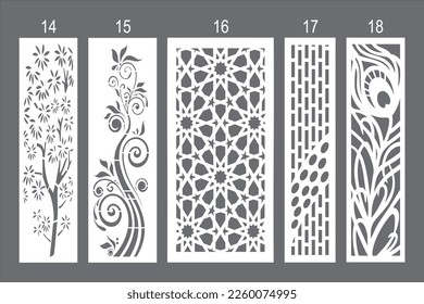 Jali design for laser cutting and cnc machine.