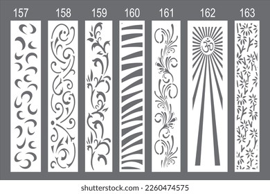 Jali design for laser cutting and cnc machine.