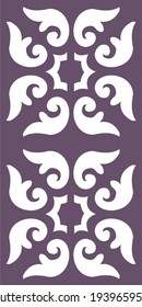 diseño de jali usado para el techo, partición 