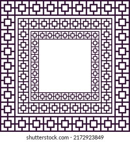Jali- und Laser-Schnitt-Panel Set mit Spitzen-Muster, quadratische Vorlagen.