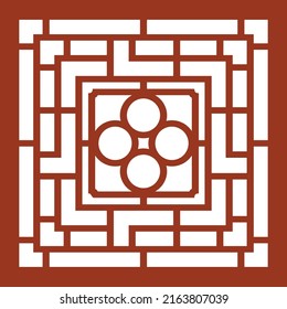 Jali and Laser cutting seamless pattern.