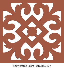 Jali and Laser cutting seamless pattern.