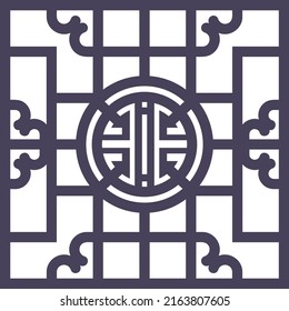 Jali and Laser cutting seamless pattern.