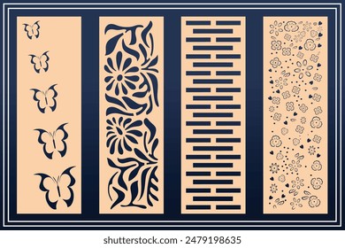 Jali side jali for indian temples Vector File.