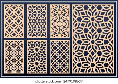 Jali side jali for indian temples Vector File.