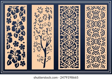 Jali side jali for indian temples Vector File.