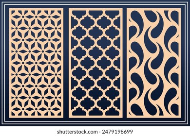 Jali side jali for indian temples Vector File.