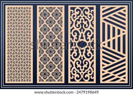 Jali side jali for indian temples Vector File.