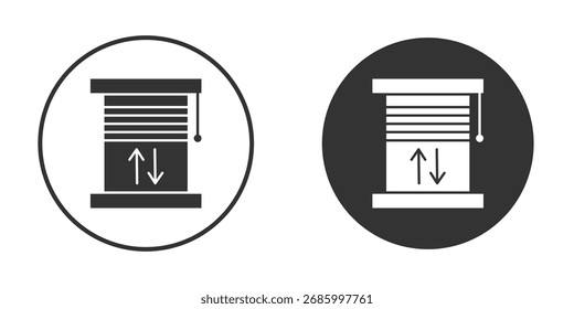 Icono de Jalousie, ilustración de elemento simple de Vector plano del concepto editable