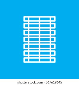 jalousie icon illustration isolated vector sign symbol