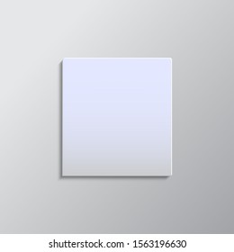 Jalousie, market, door, icon paper style. Grey color vector. Paper style vector