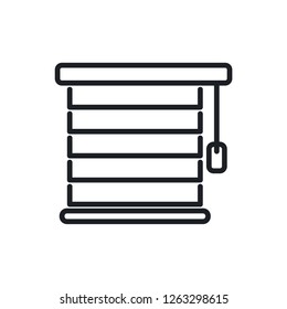 jalousie vector icon