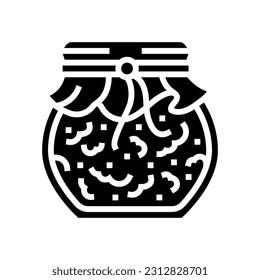 jam autumn season glyph icon vector. jam autumn season sign. isolated symbol illustration