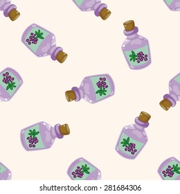 jam , cartoon seamless pattern background