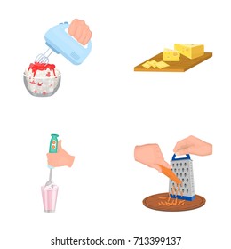 Jam, diet, accessories and other web icon in cartoon style.cook, equipment, appliance. icons in set collection.