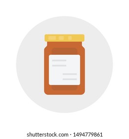 jam glyph flat vector icon