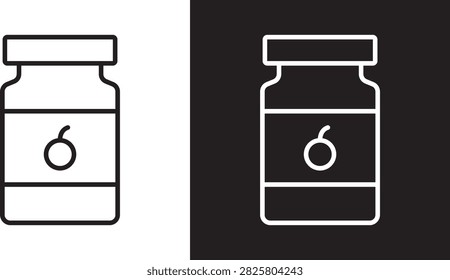 Jam icon flat web logo..
