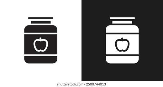 Jam icon line art vector