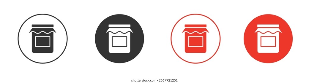 Jam icon for logo, vector sign symbol for design