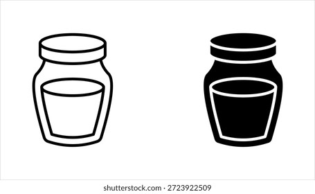 conjunto de ícones de emperramento, ilustração de vetor no fundo branco