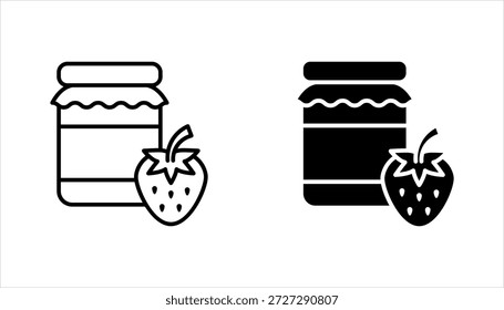conjunto de ícones de emperramento, ilustração de vetor no fundo branco
