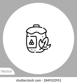 Jam icon sign vector,Symbol, logo illustration for web and mobile