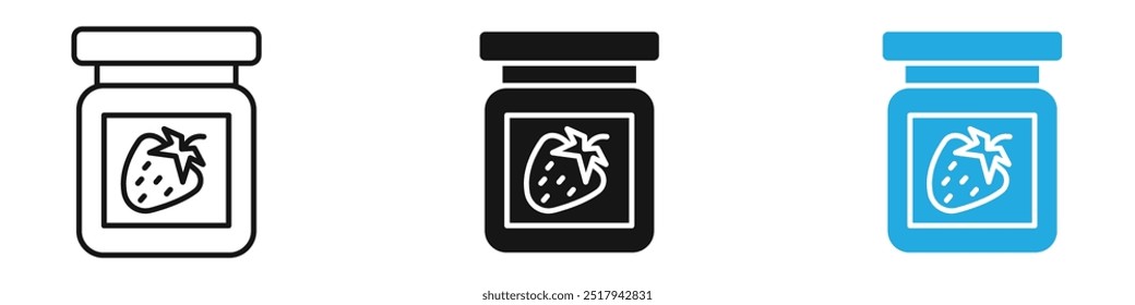 Jam icon vector set illustration