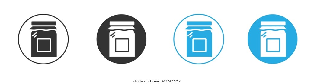 Marmelade Symbol Vektor Stil Wohnung trendige Sammlung.