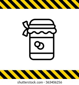 Jam jar icon