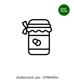 Jam jar icon