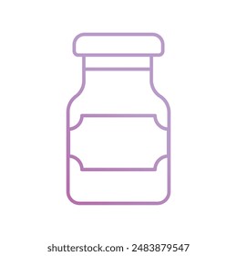 icono del mercado de mermelada con fondo blanco Vector ilustración de stock