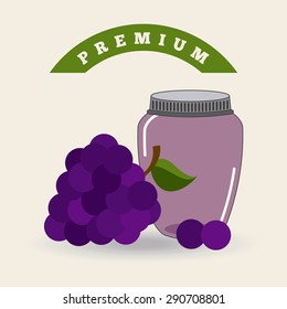 jam product design, vector illustration eps10 graphic 