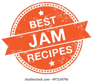 Jam Recipes stamp