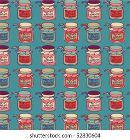 jam seamless pattern