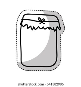 jam sweet drawing isolated icon vector illustration design