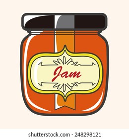 jam theme elements vector,eps
