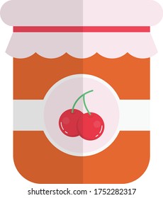 icono de color plano vectorial jam 