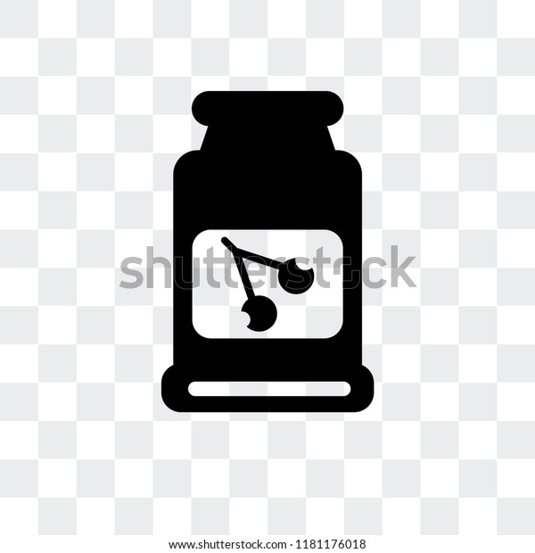 Jam vector icon isolated on transparent
background, Jam logo
concept