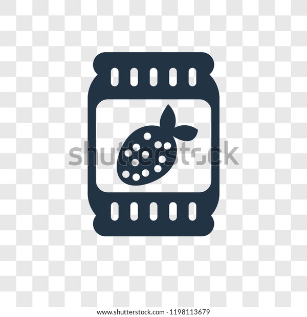 Jam vector icon isolated on transparent\
background, Jam transparency logo\
concept