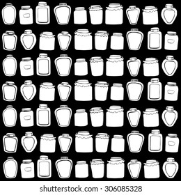 jam vector jar food dessert sweet fruit