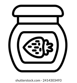 Jam Vector Line Icon Design
